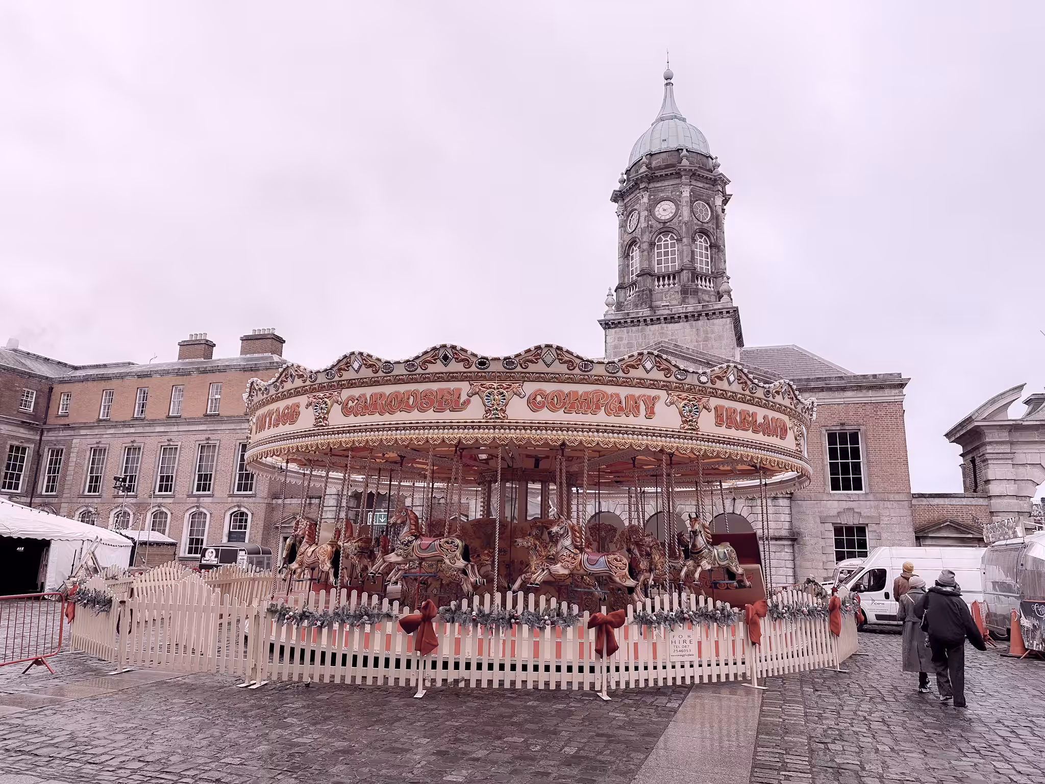 Dublin Castle Christmas Market Carousel