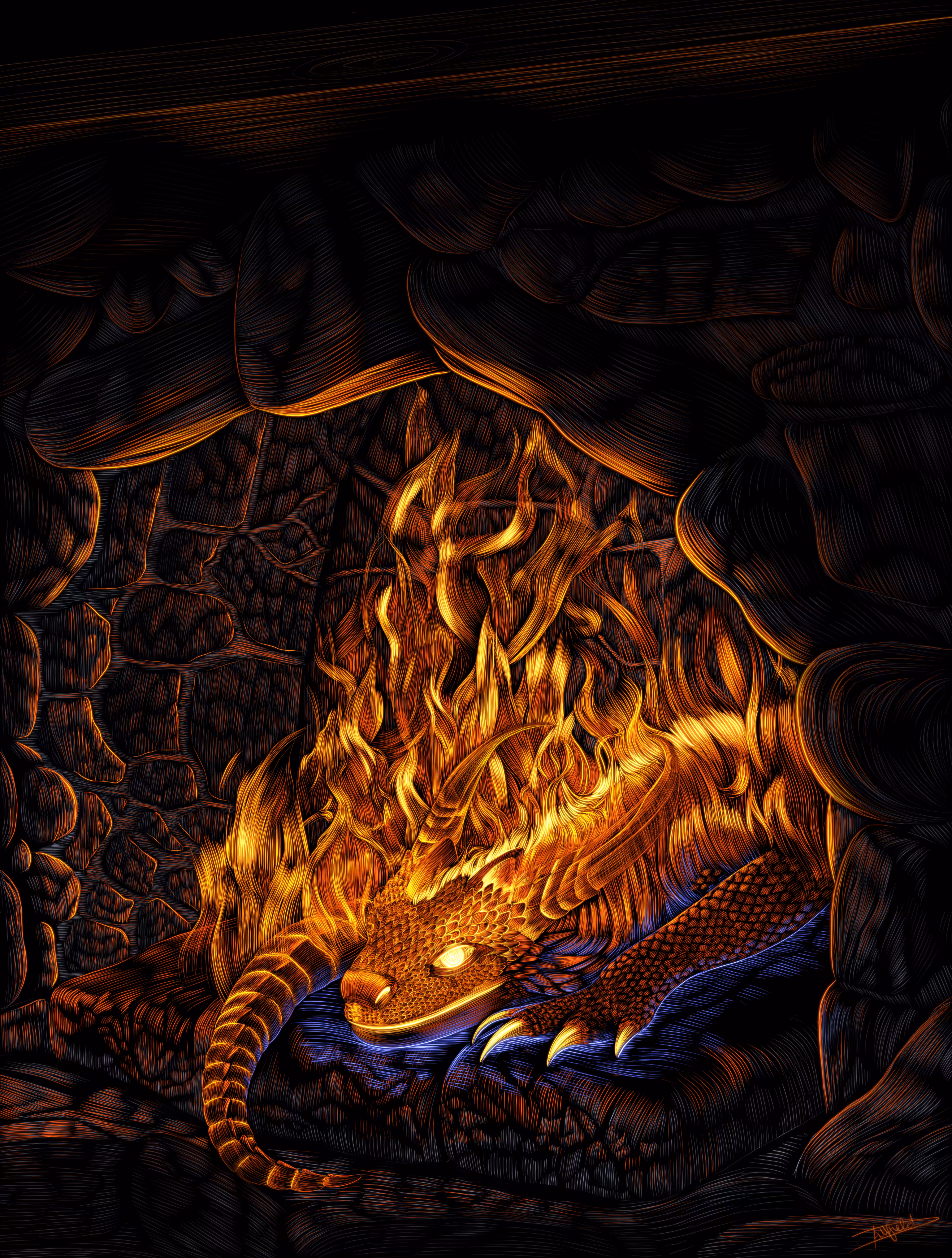 The Dragon of Fire