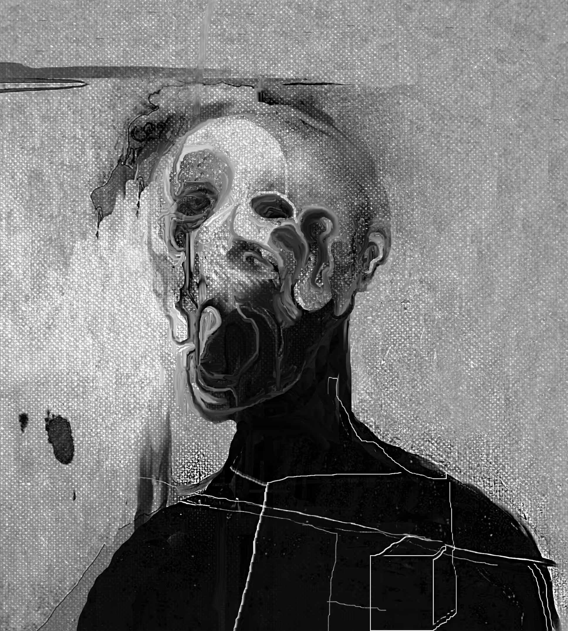 faces look ugly when you're alone