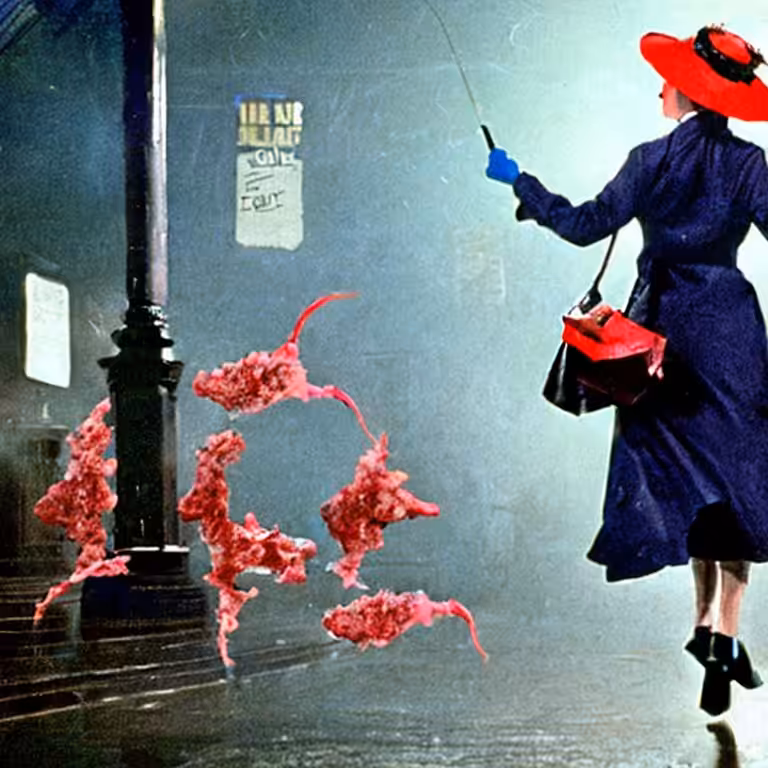 Mary Poppins and The Dancing Meat Hounds