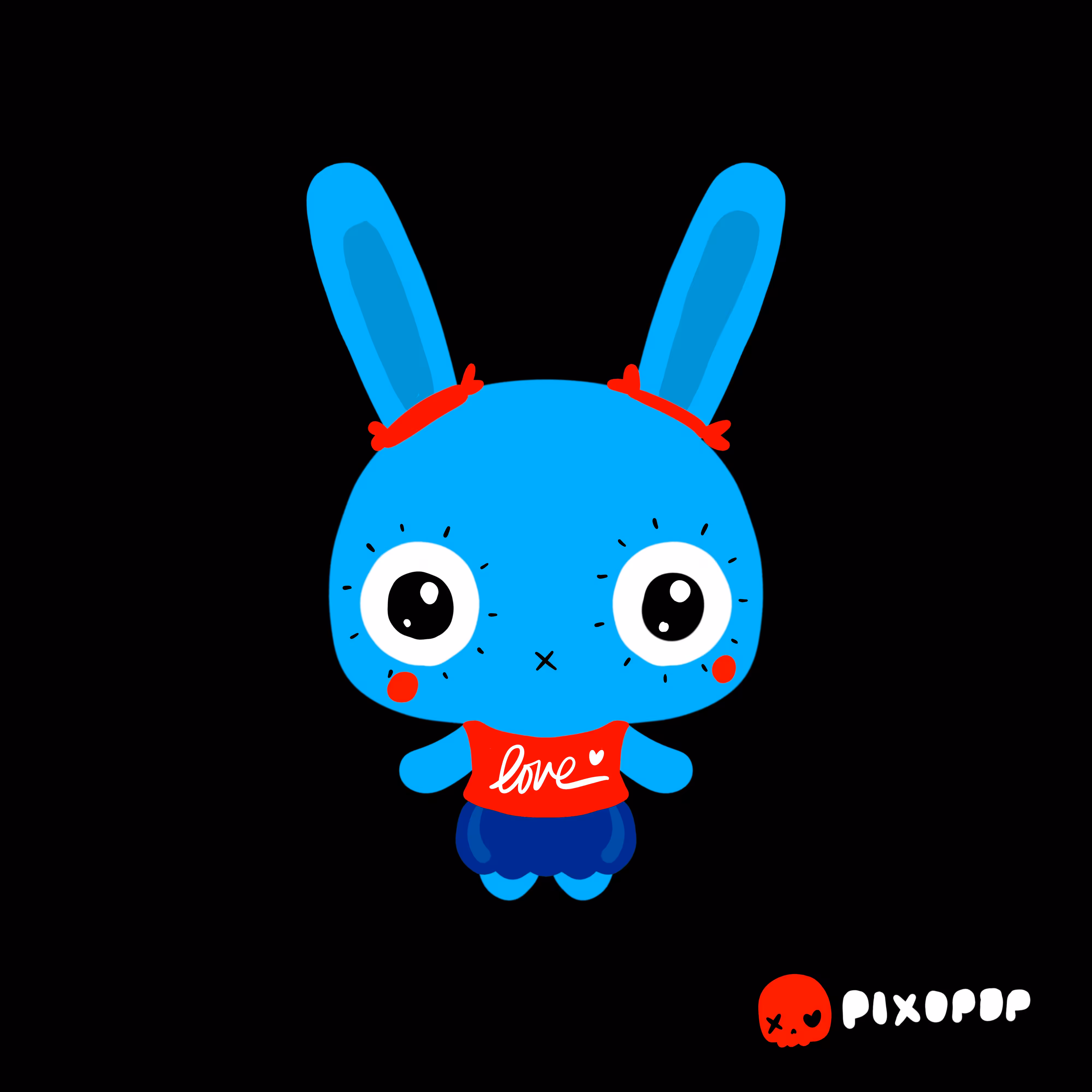 PIXOPOP CUTIES: Stitch Bunny #33
