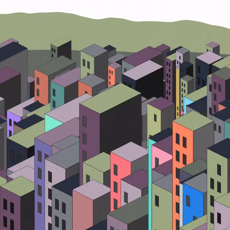 Coloured City #41