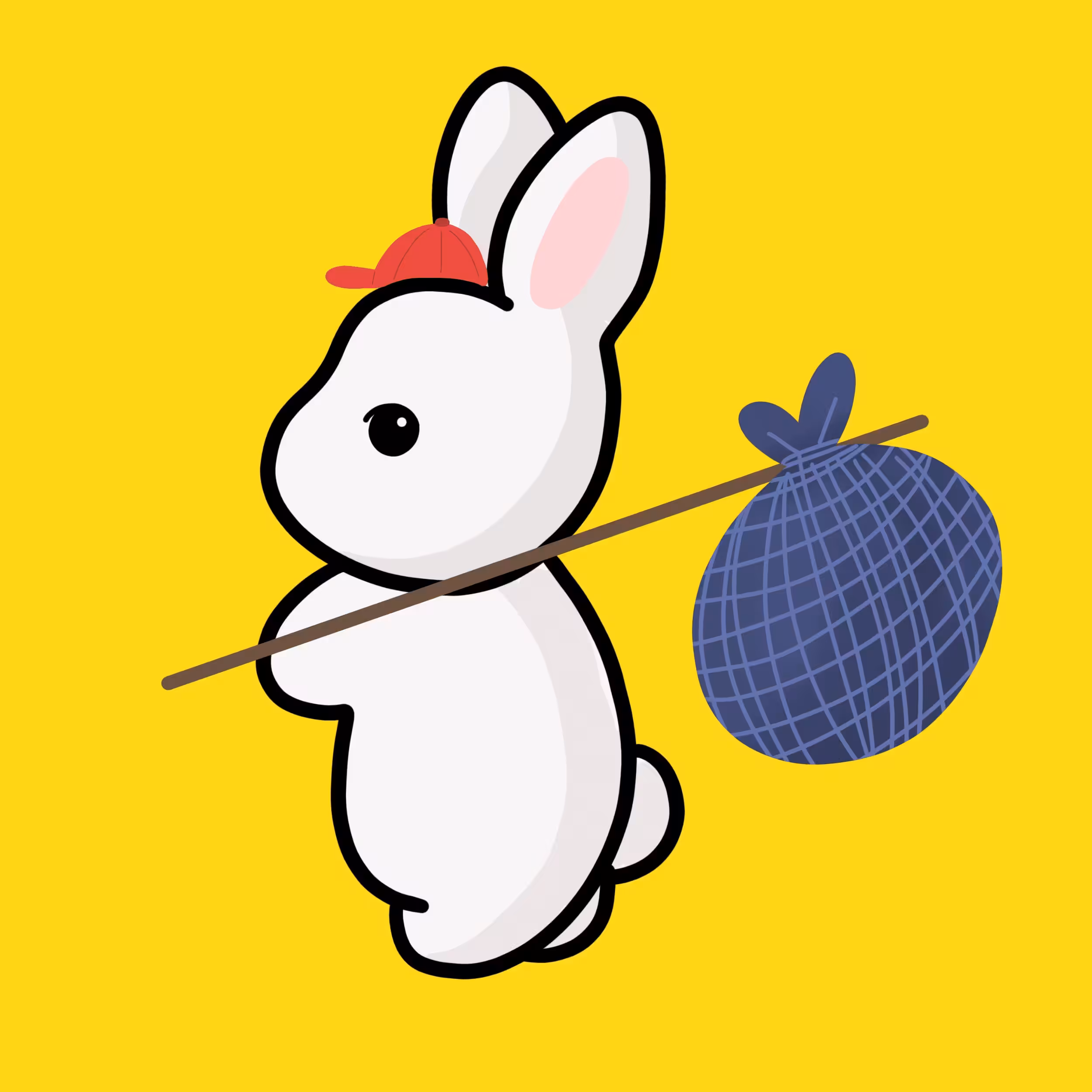 #024 Little Rabbit keep going