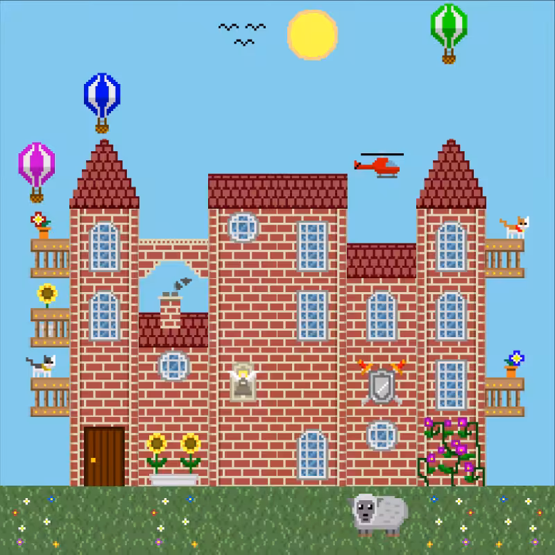 2D Mansion #496