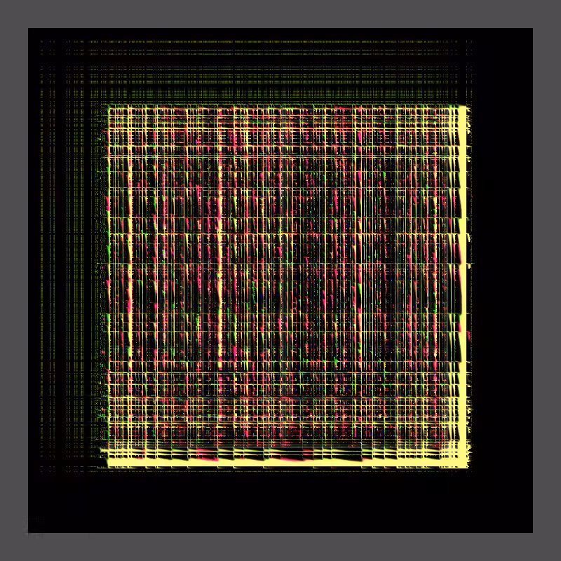 Analog Grid Burn #24