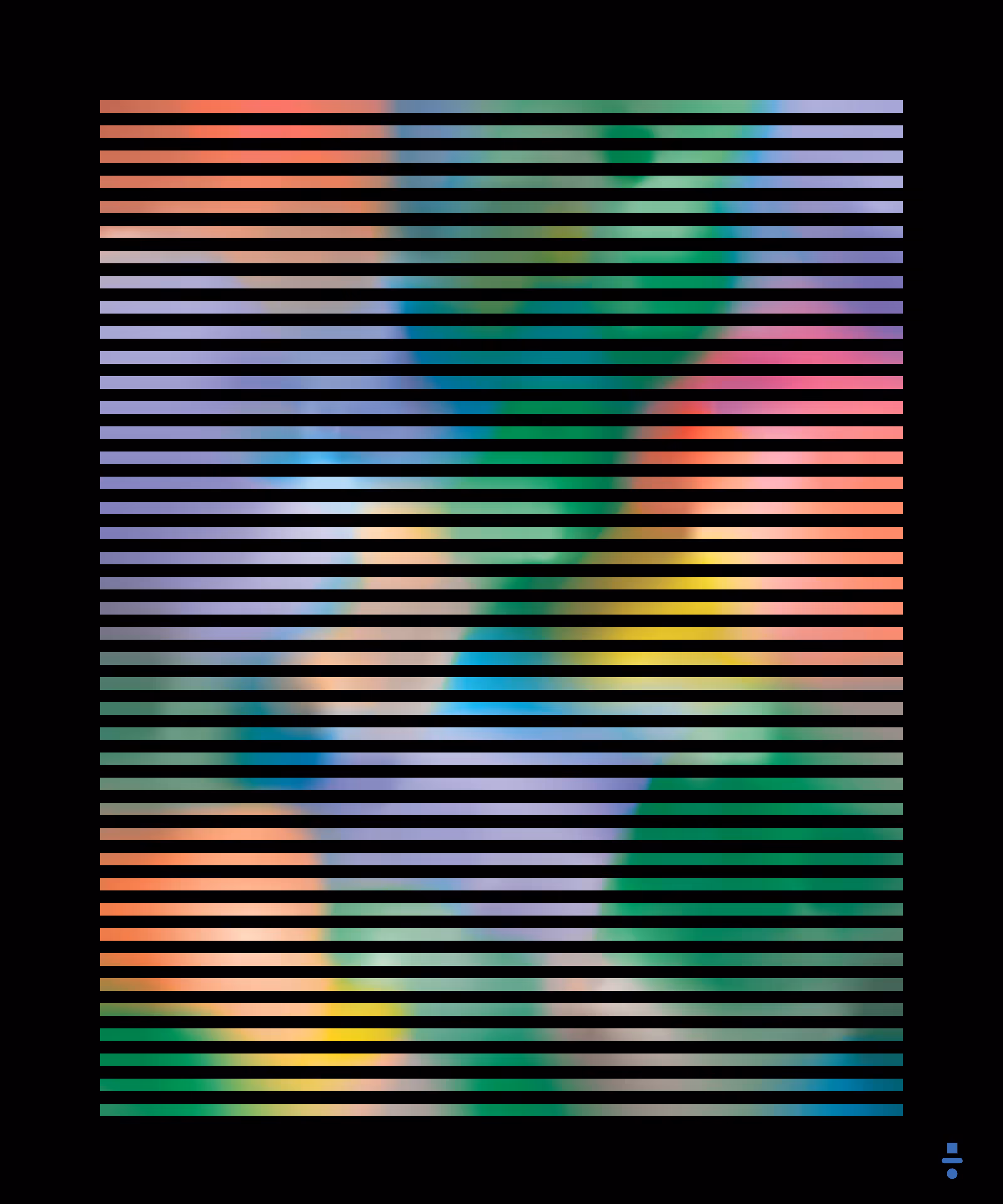 Cloud Color Grid: 1-a2