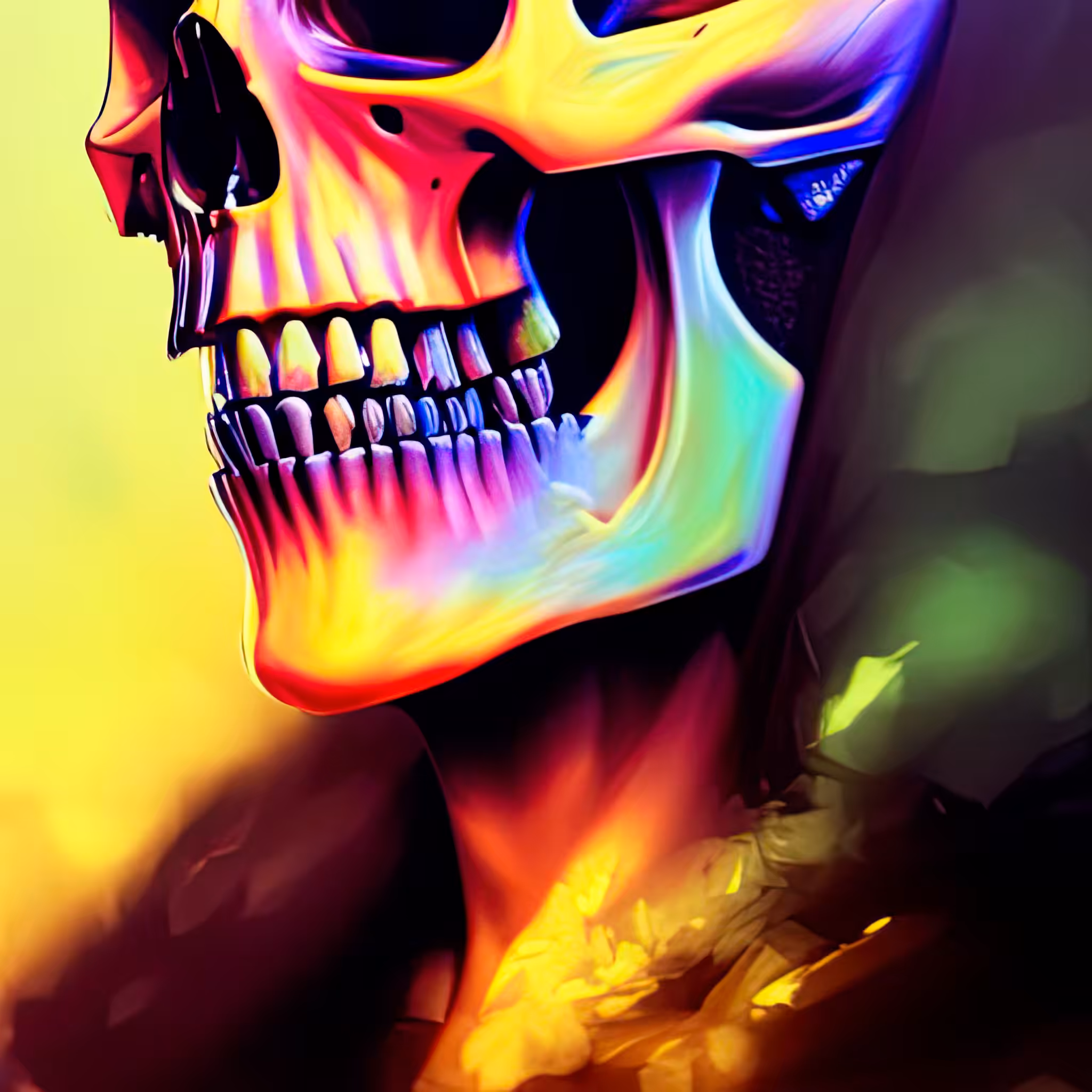 Head Case - A Color Study: Head Case #8