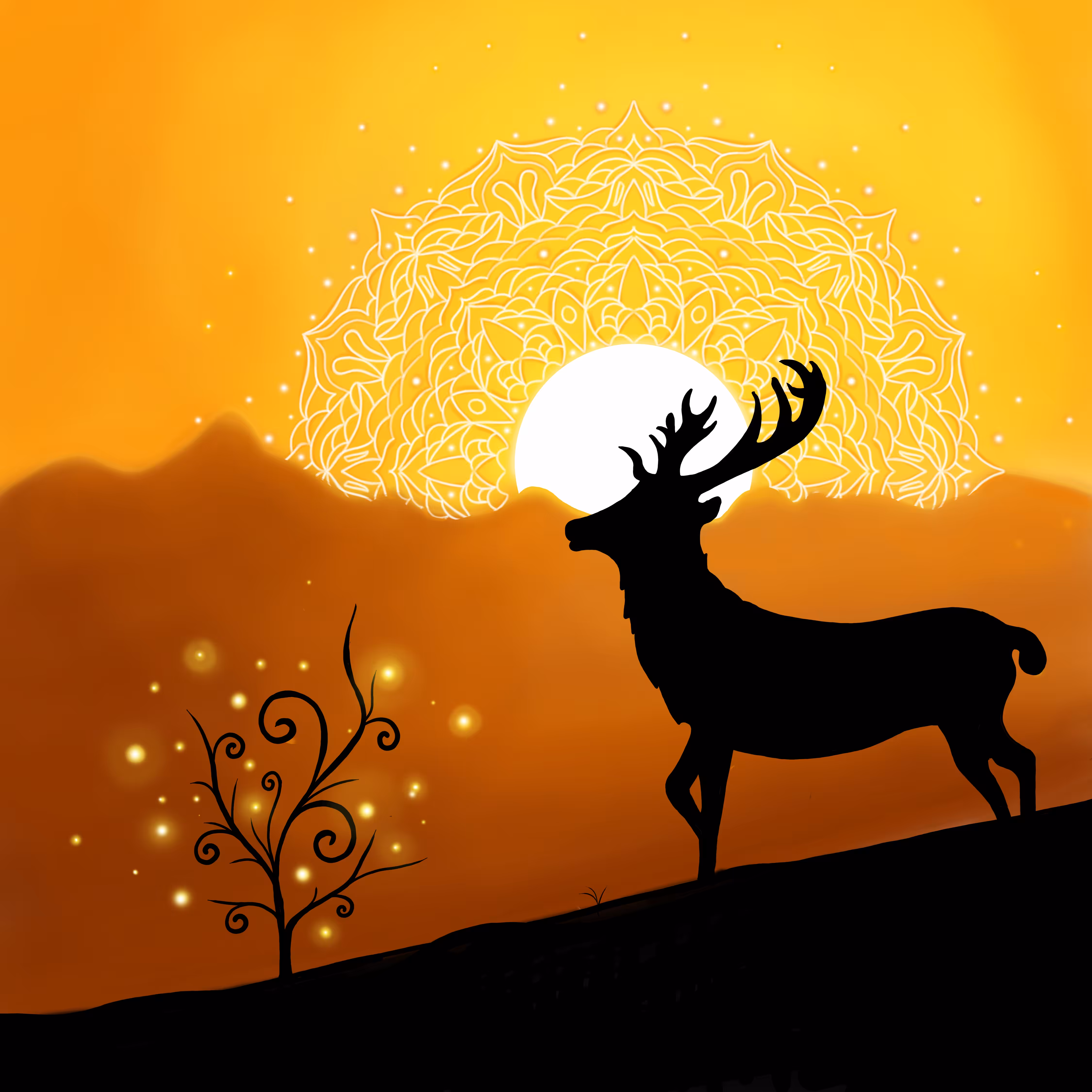 The Sun And The Deer