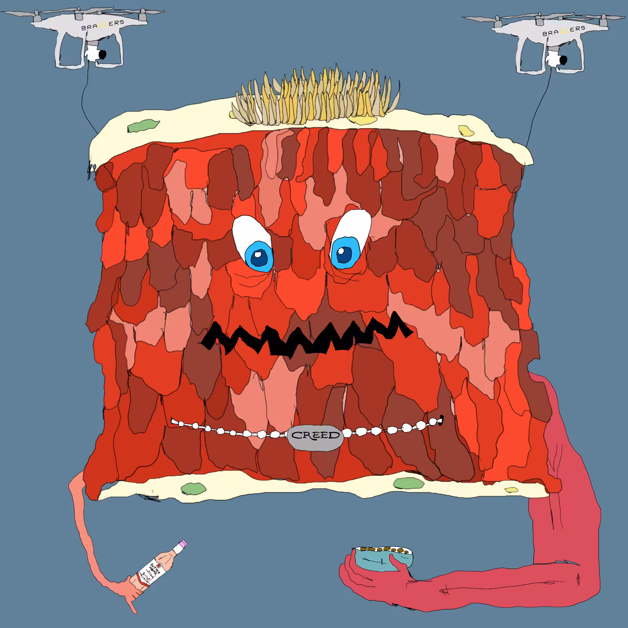 gristle buddeez worldwide: buddee #1703