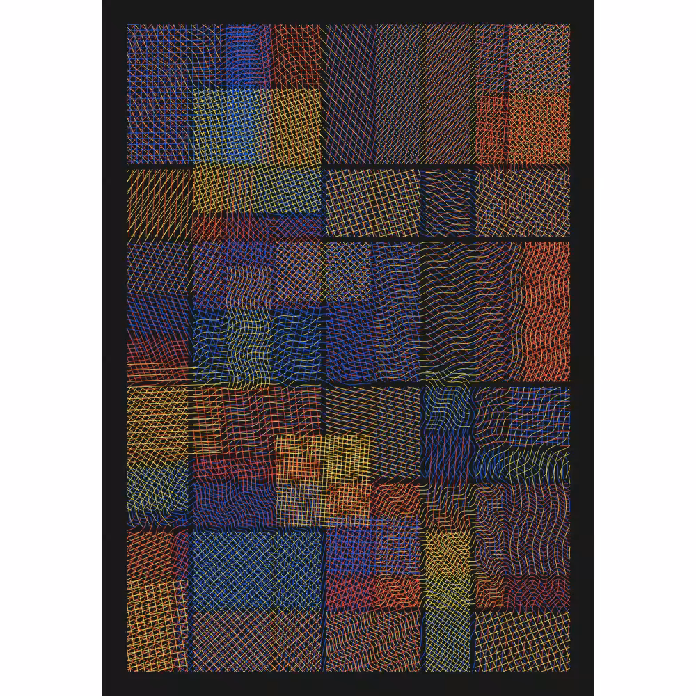 Pattern Grid Chaos  #35