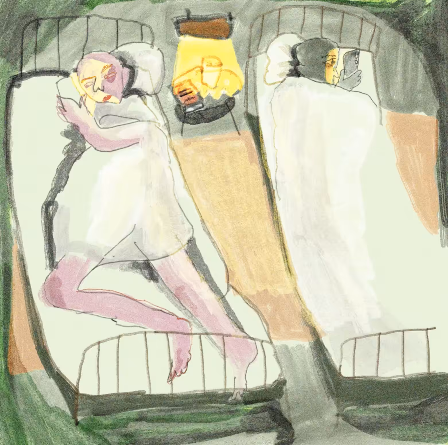 Double beds