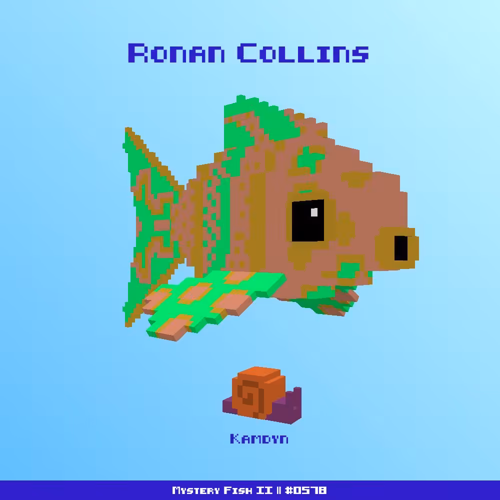 Ronan Collins :: Mystery Fish 0578/1000
