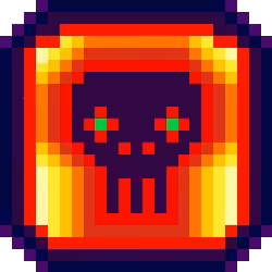 Skulls Pixels Coins #100