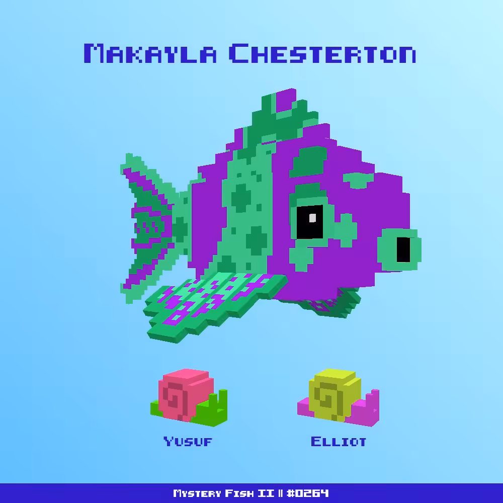 Makayla Chesterton :: Mystery Fish 0264/1000