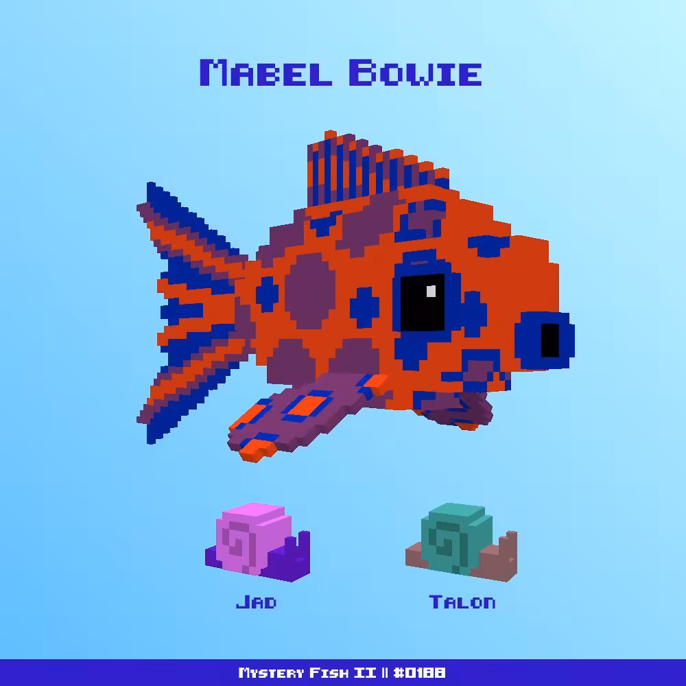 Mabel Bowie :: Mystery Fish 0188/1000