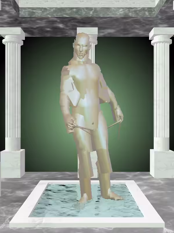 HeavenComputer: The Drunk Olive Rust Man #3842