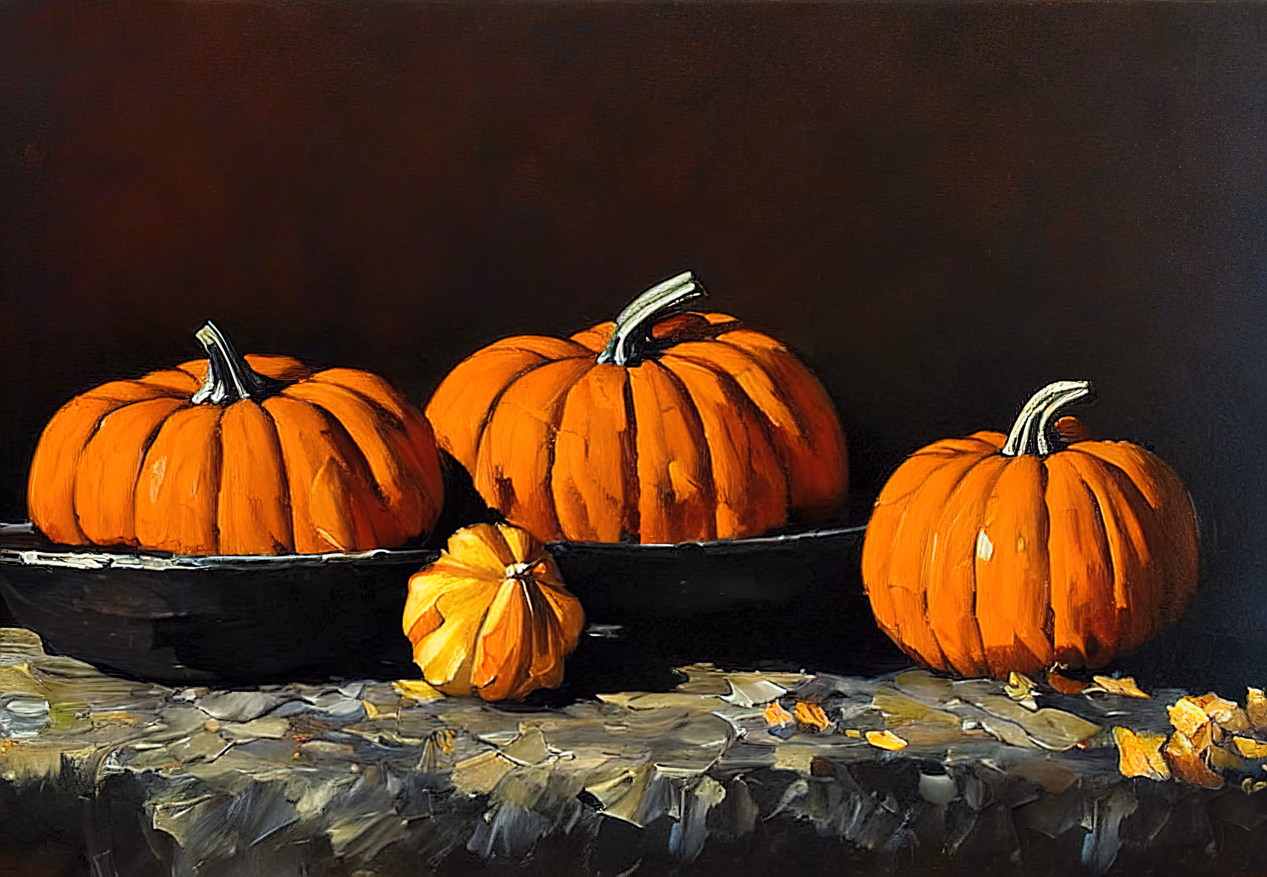 pAInting: Pumpkin #6