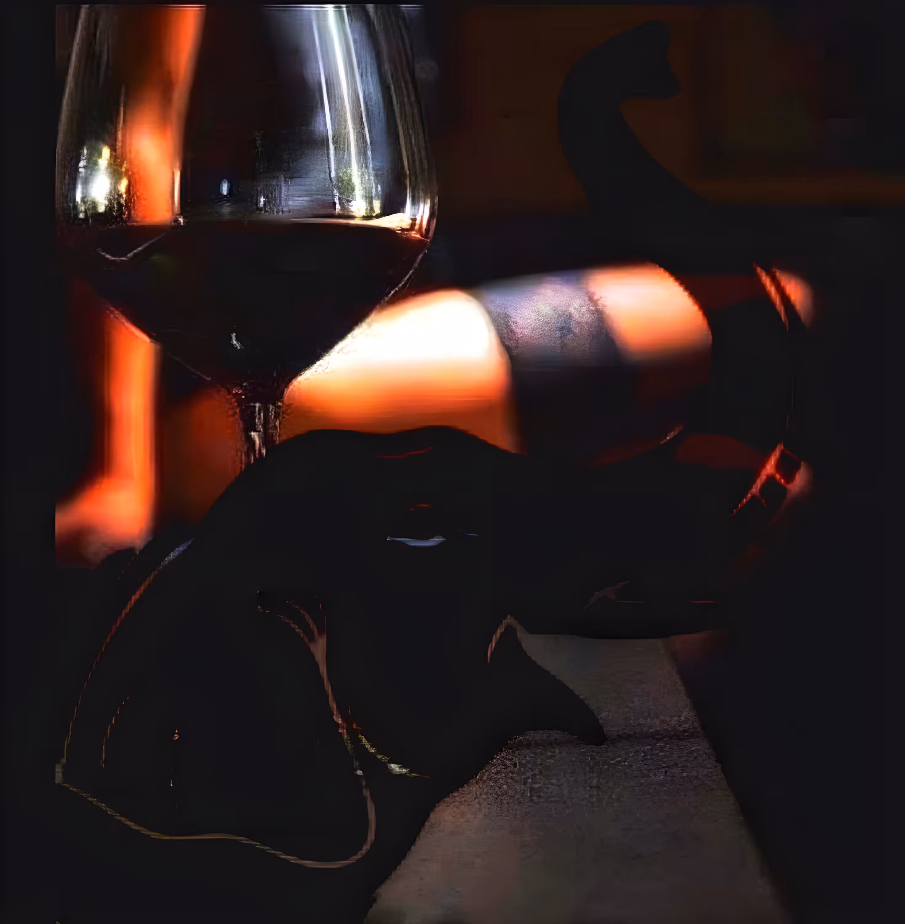 Squeeze the glass and empty bottles