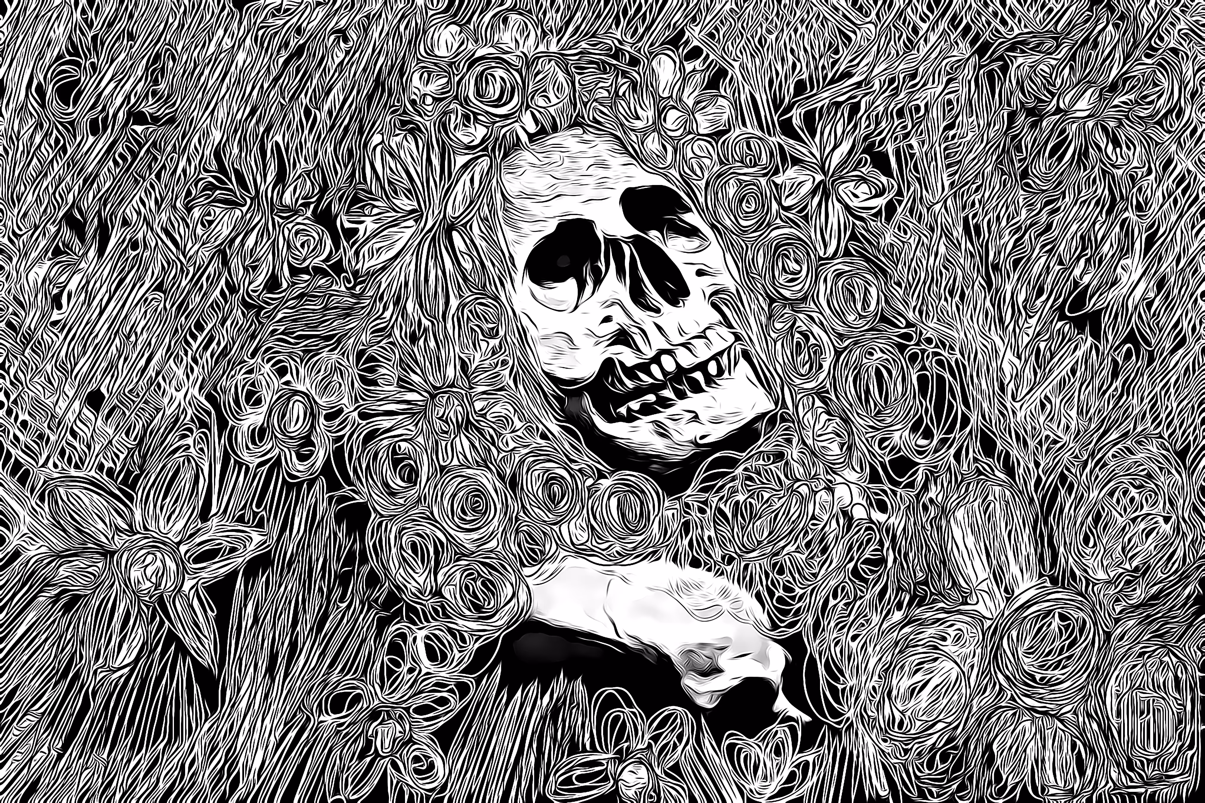 Skull flower.