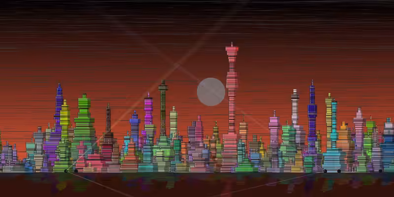 Fictional Cityscapes #104