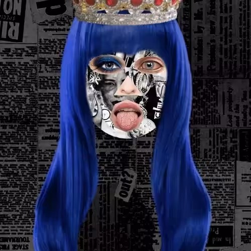 Blue Haired Queen
