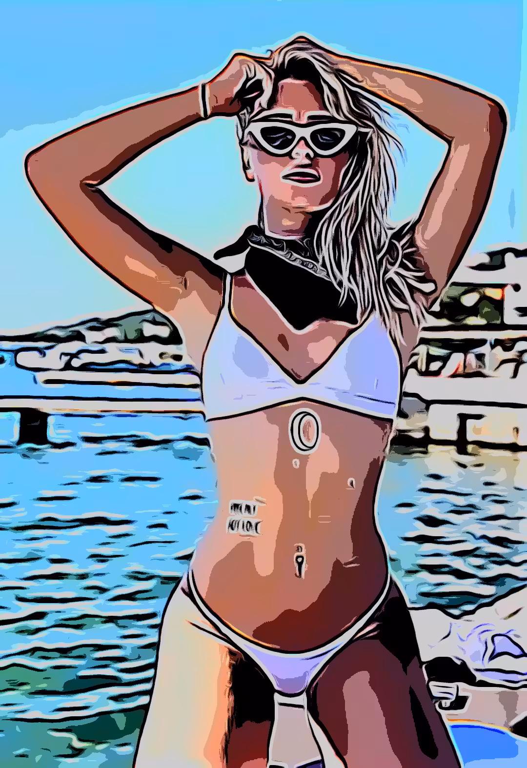 Chica GTA
