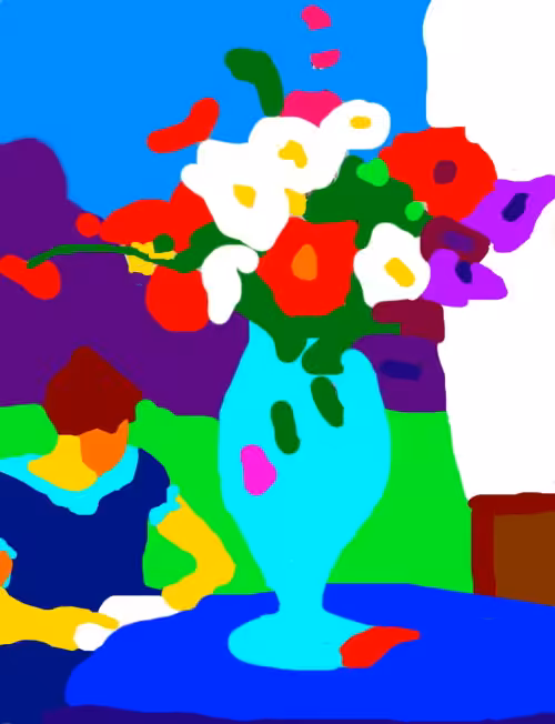 La liseuse au Vase
