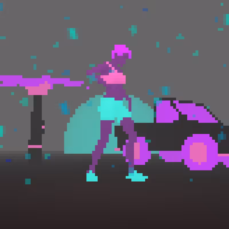 Sunset Dancers #64