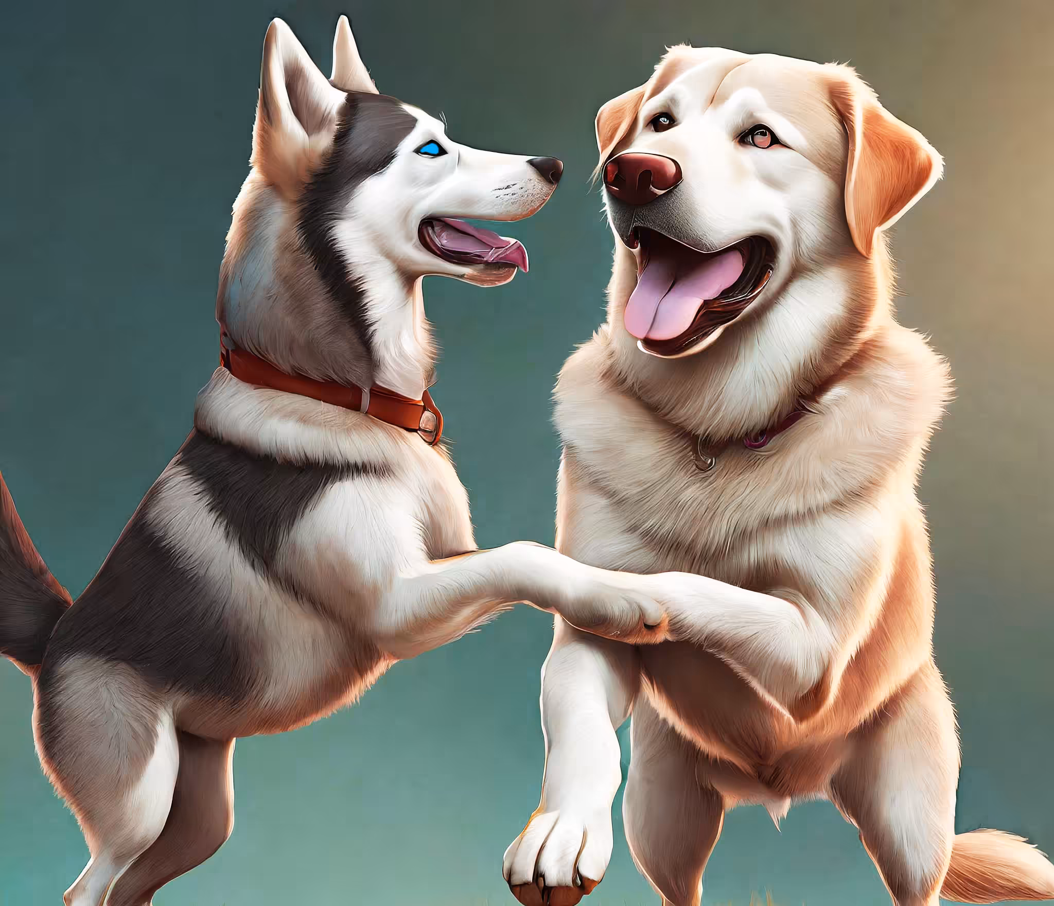 Husky&Labrador#12