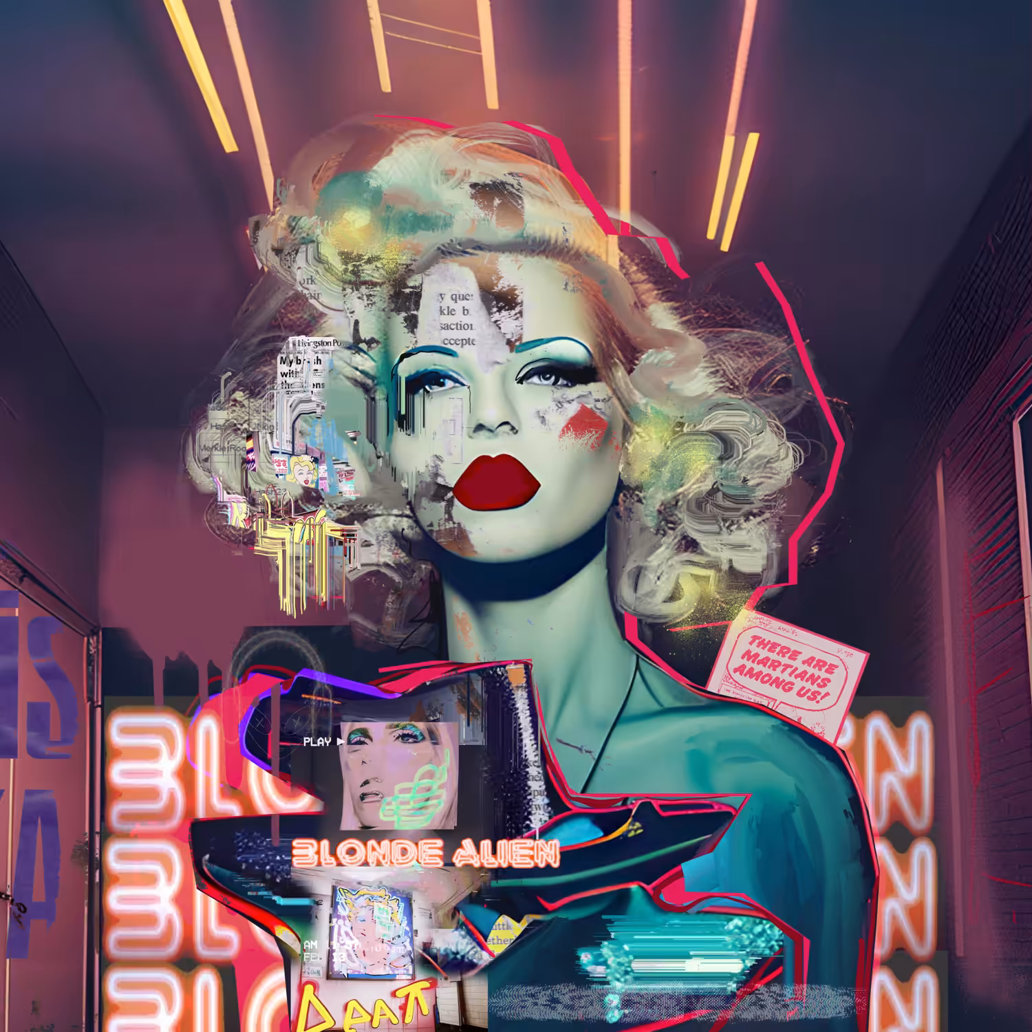 BLONDE ALIEN - 222
