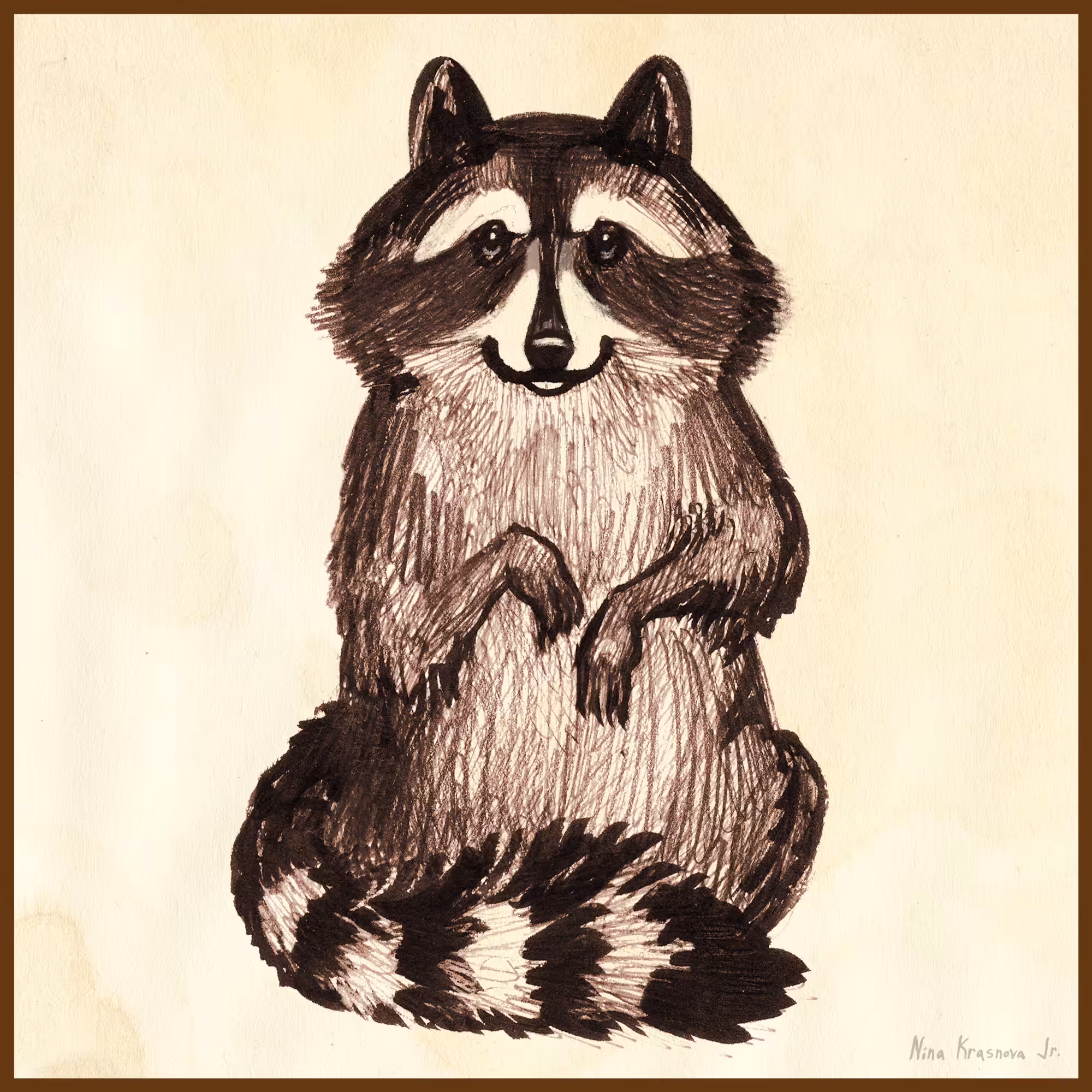 The raccoon