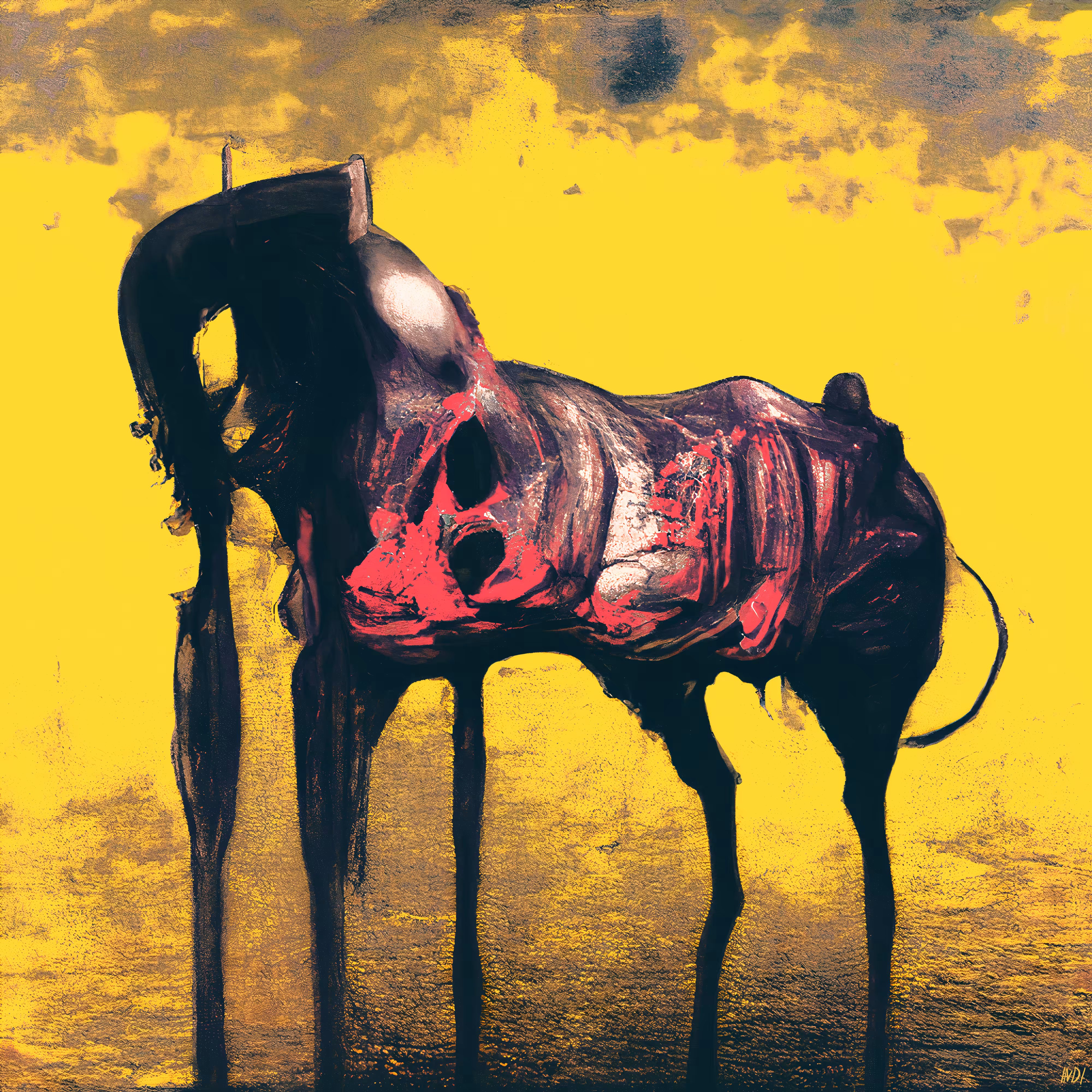 Steed of harm.
