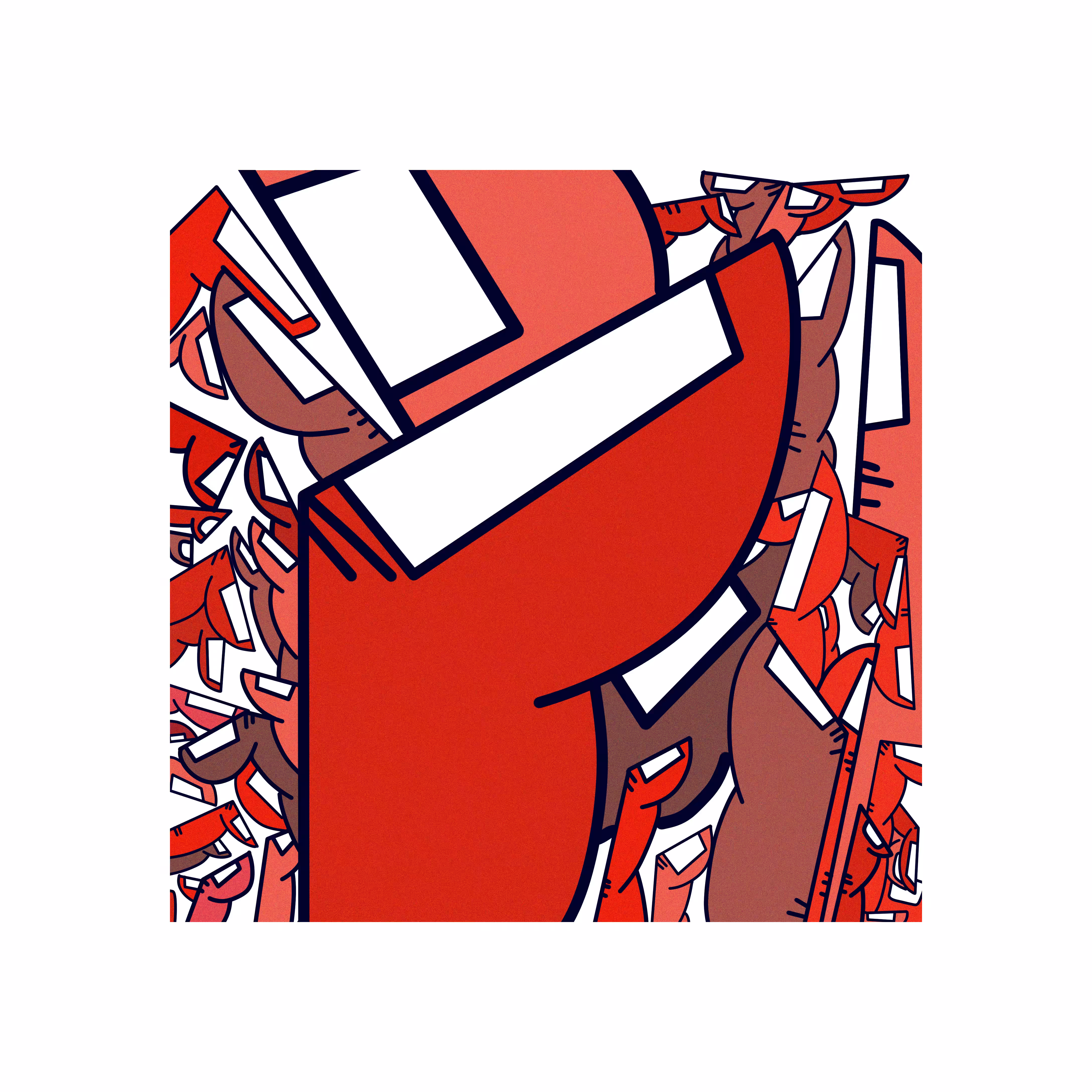 Everything red