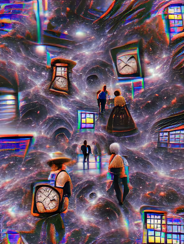 Lost in time and space.
