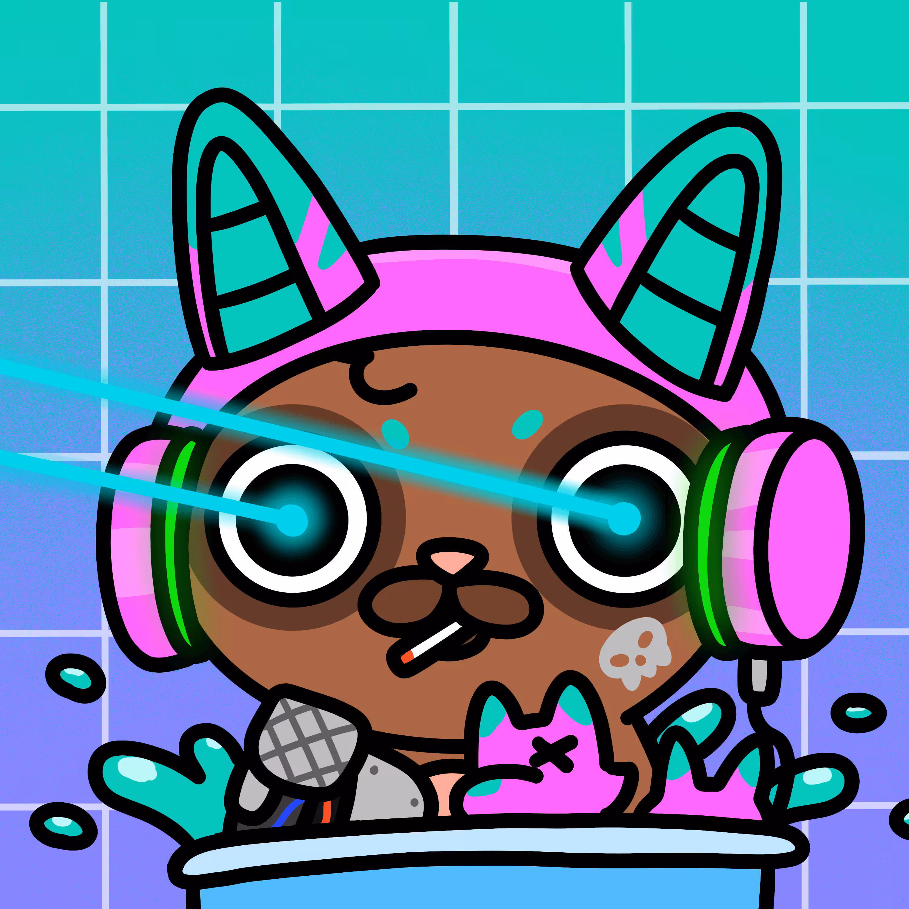 LS : 245 little sloth x anubie gang