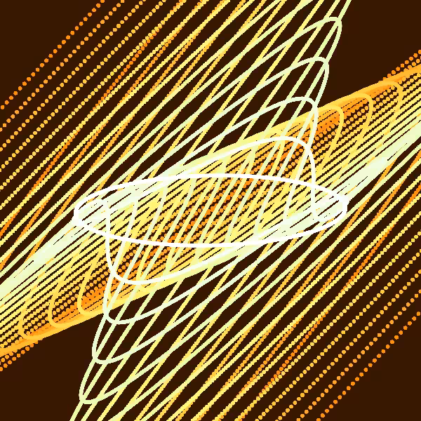 Harmonograph study #25