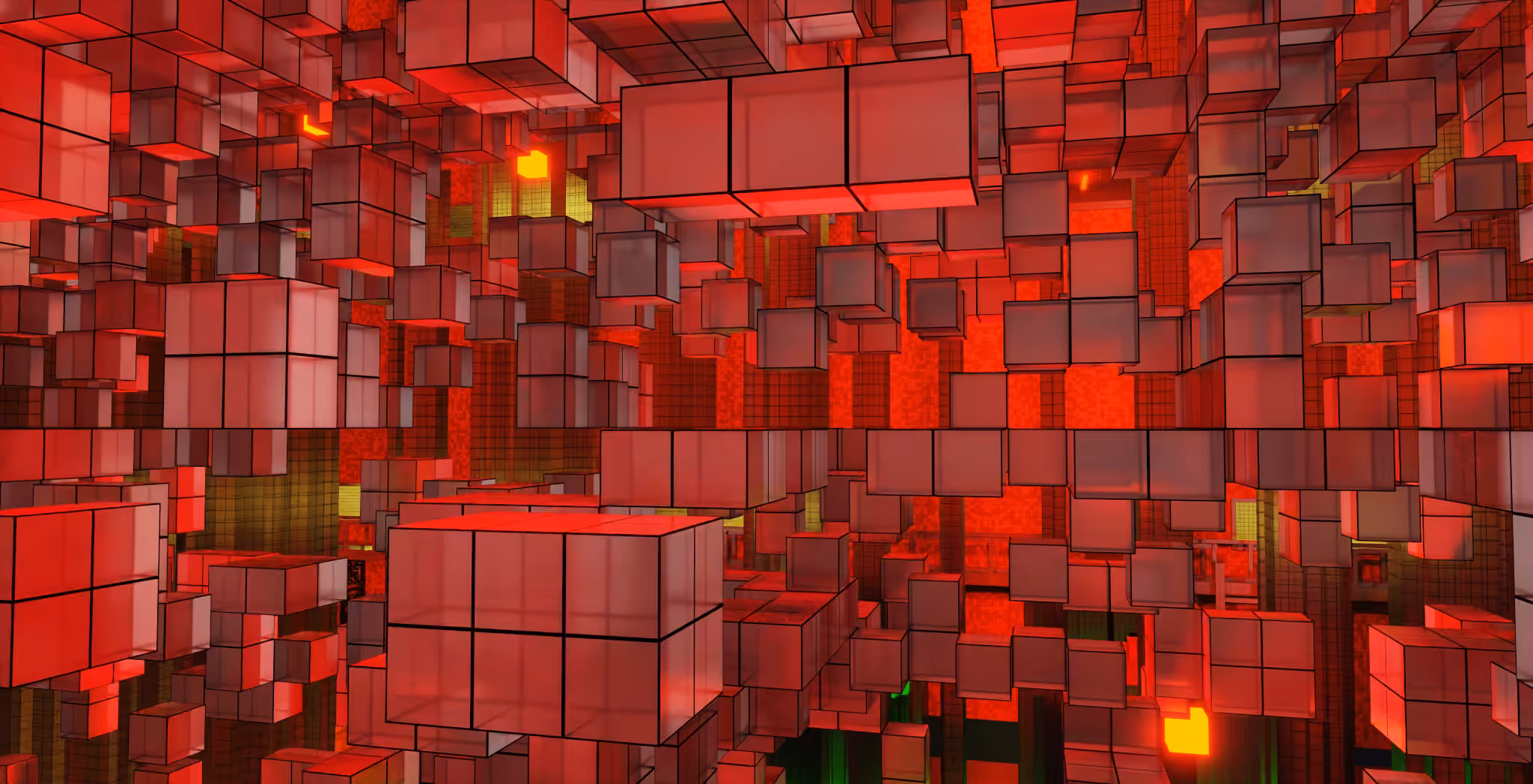 Cube scene