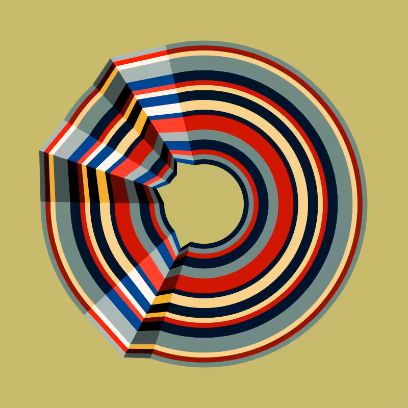 Folded Circle #98