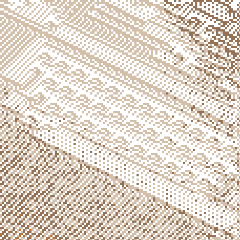 Colored Elementary Cellular Automaton #64
