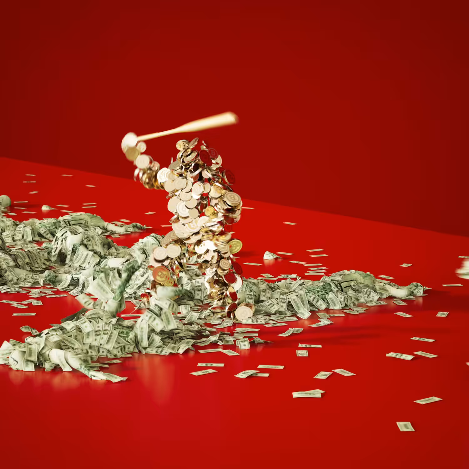 Fiat vs Bitcoin: Smashing.