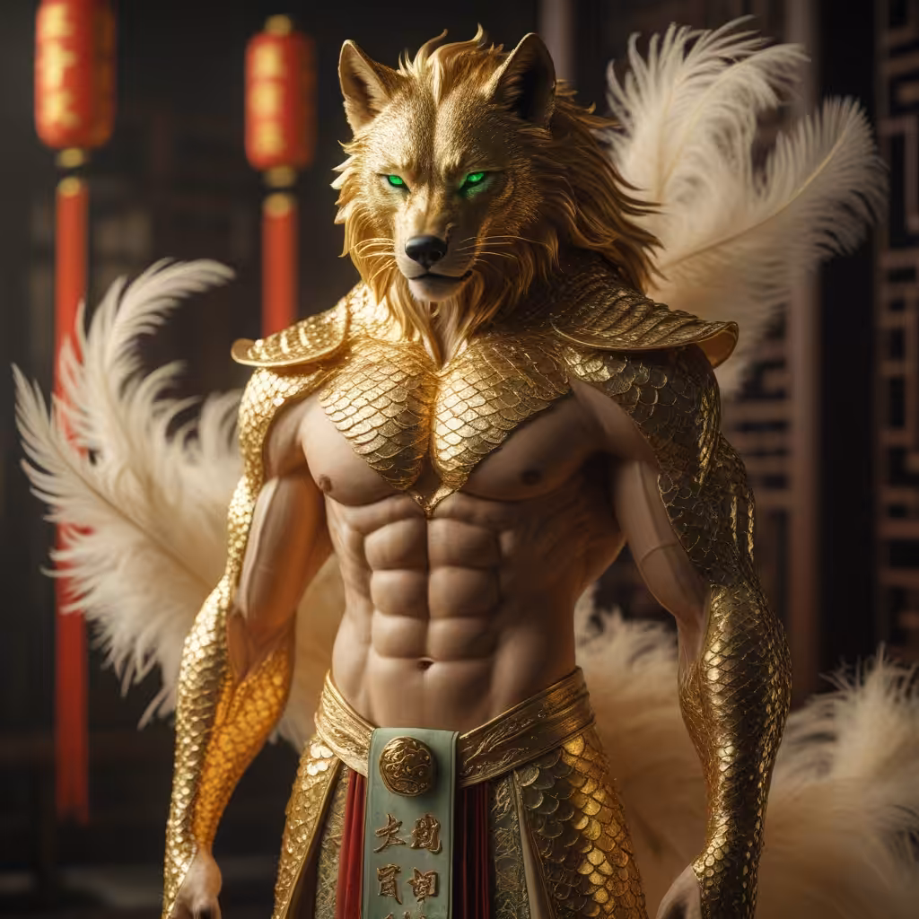 armored wolf