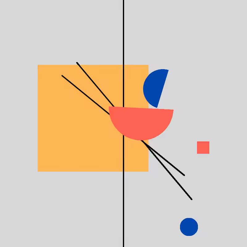 Abstract chopsticks #13
