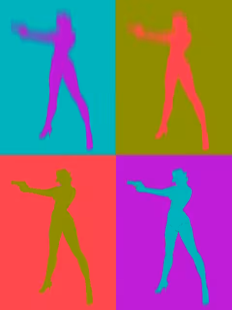 Pop art crypto art