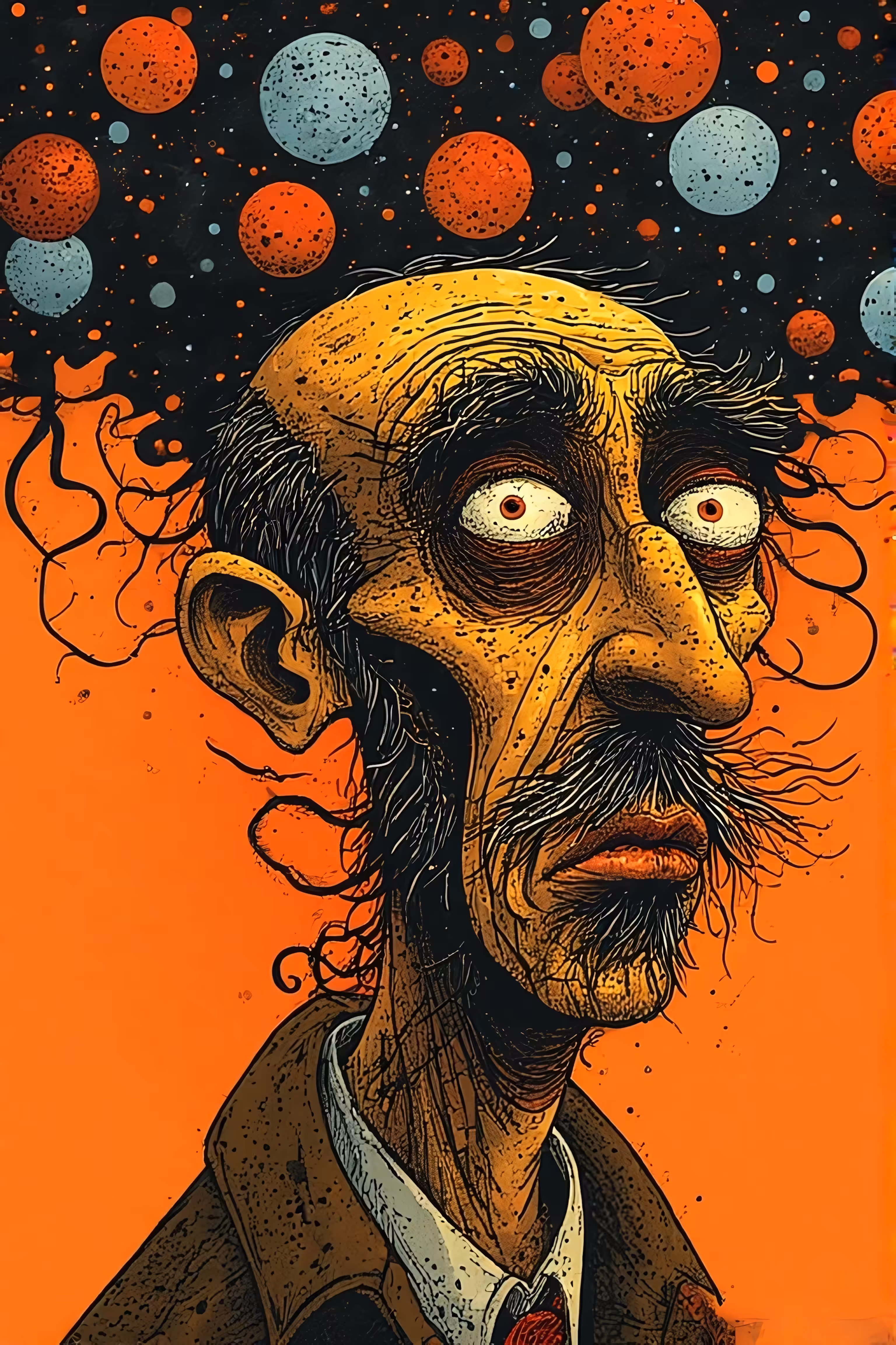 365 Brushstrokes of the Future: Cosmic Delirium