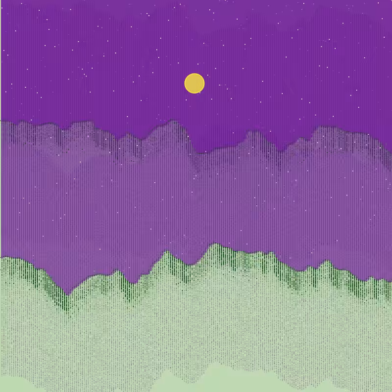 Glitched Mountains GT #202