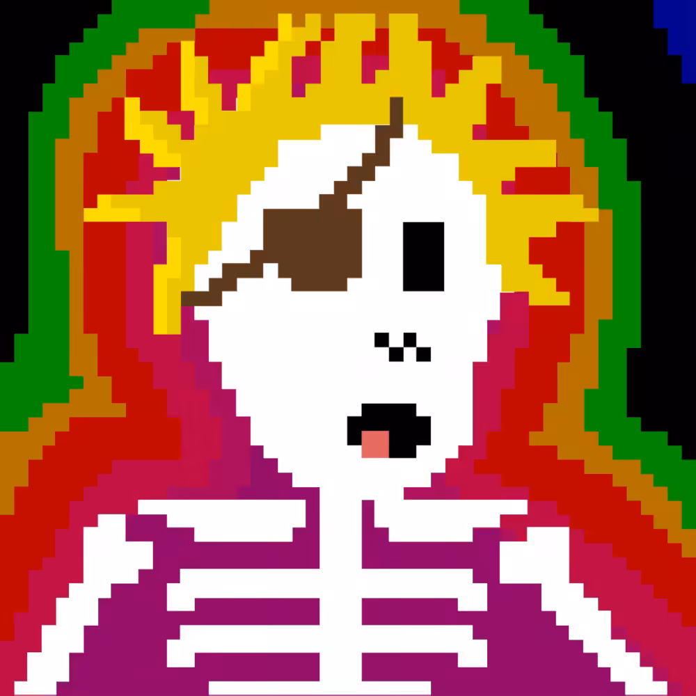 PIXEL SKULLETTI 1 #47