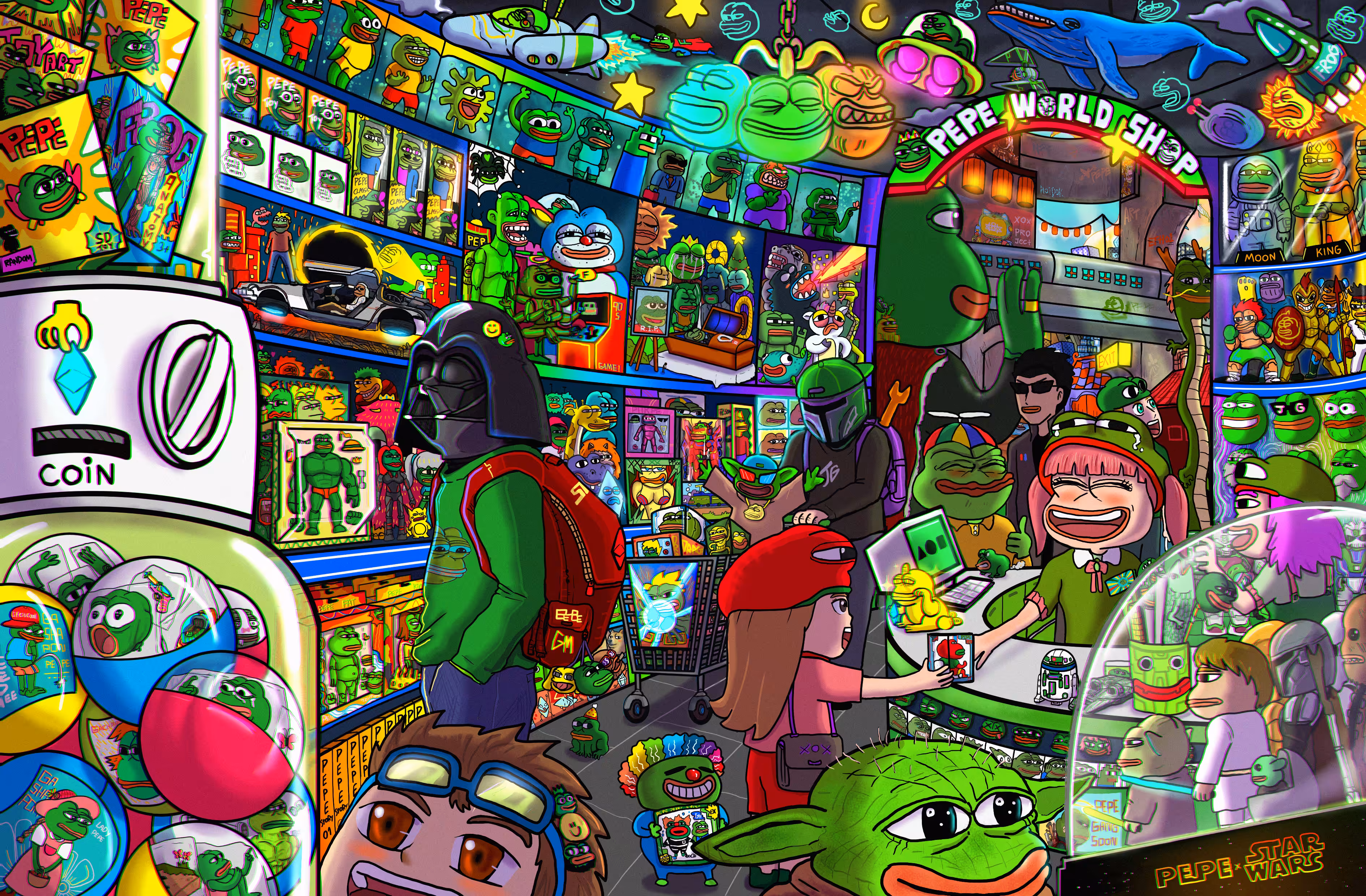 Pepe’s world shop