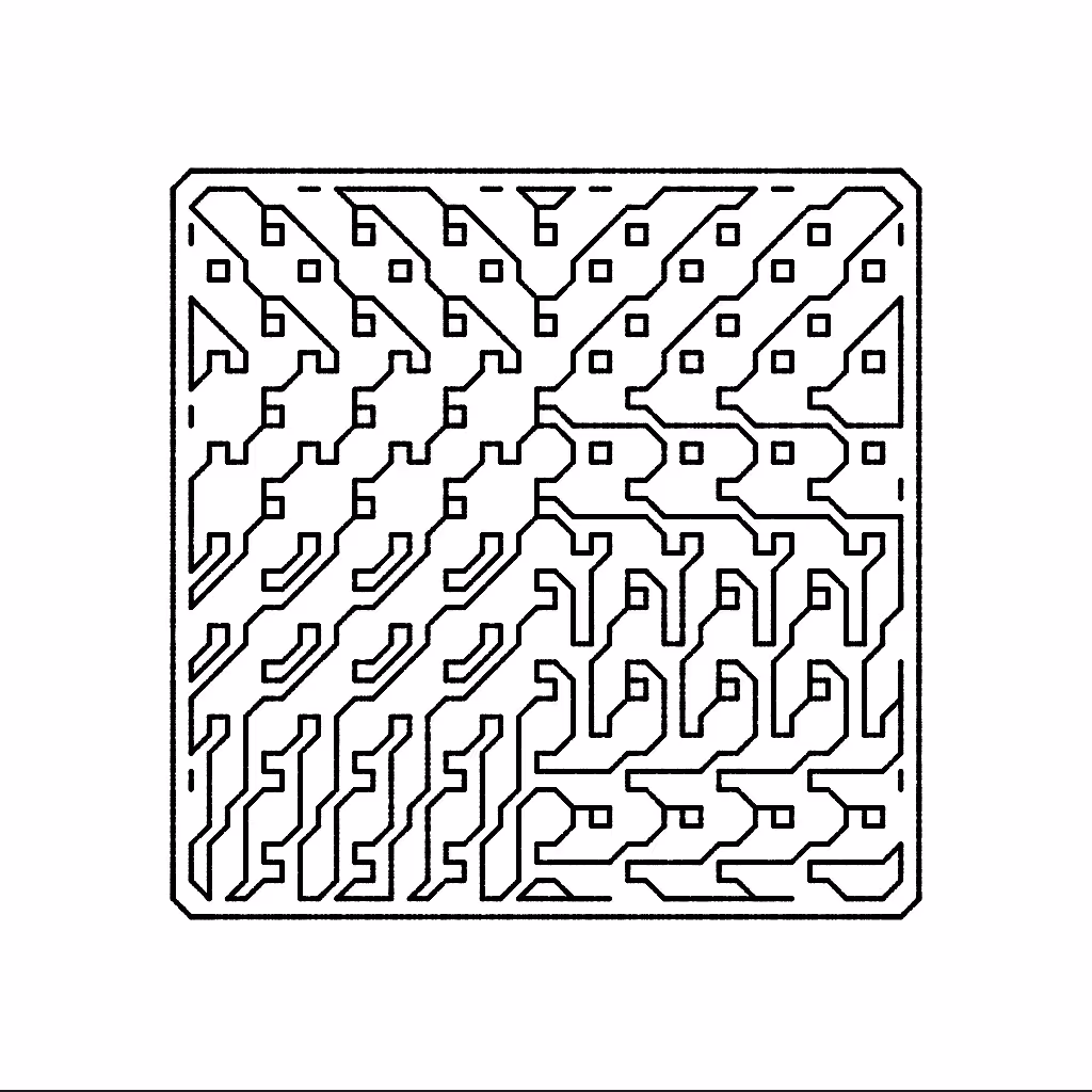 Diagonal Font #15
