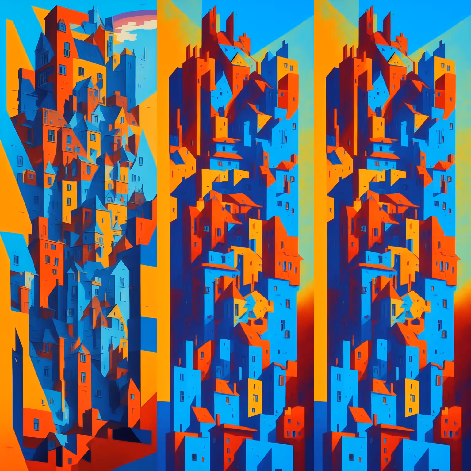 Cubism Buildings #2