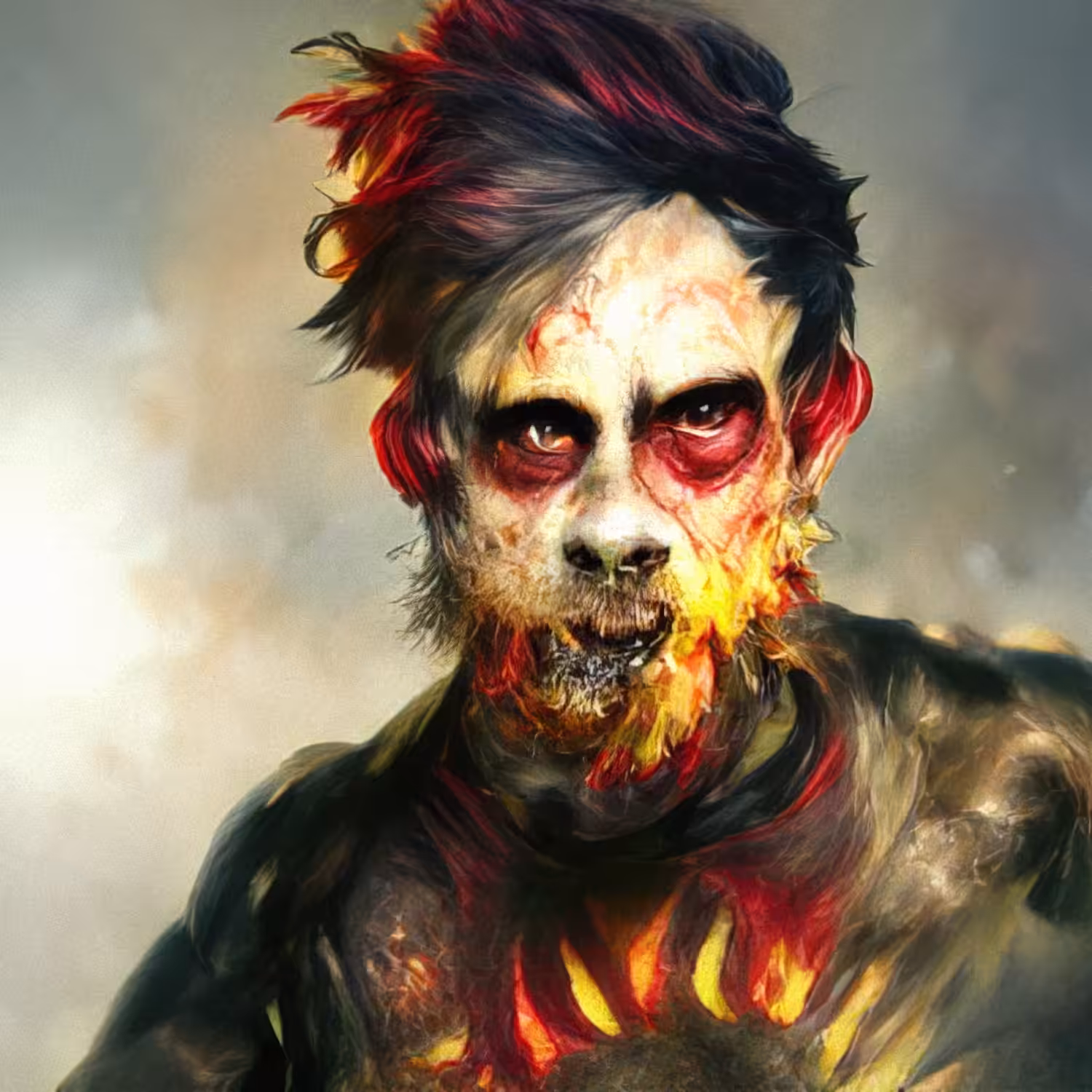 Fire Zombie